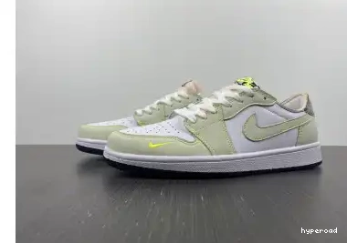 Hyperoad Air 1 Jordan Nike White-Green Low 0606